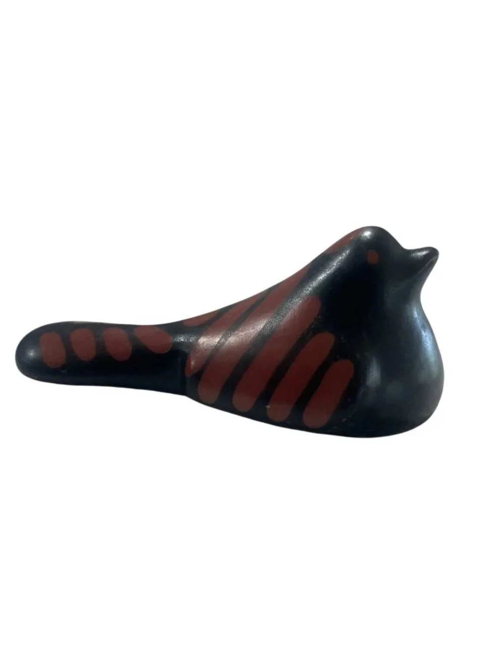 Pier 1 Imports Chulucanas Peruvian Art Pottery Bird Figurine Handmade Decor